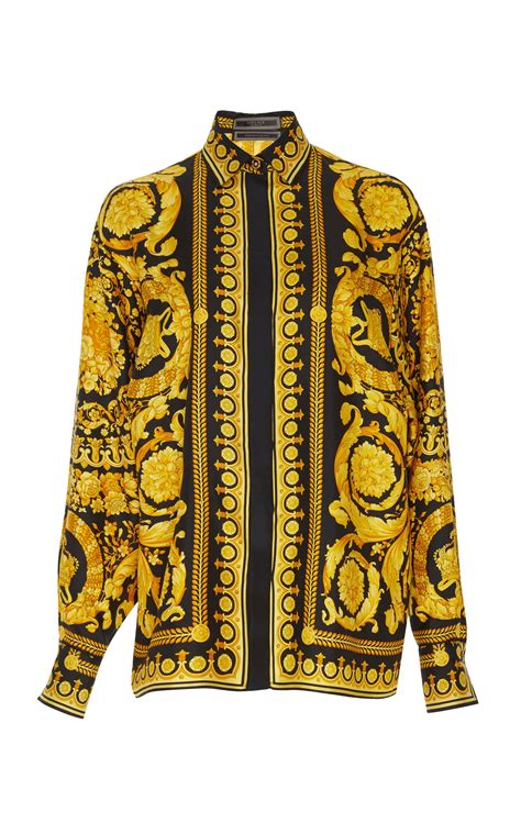 versace baroque shirt women's|Versace baroque pattern.